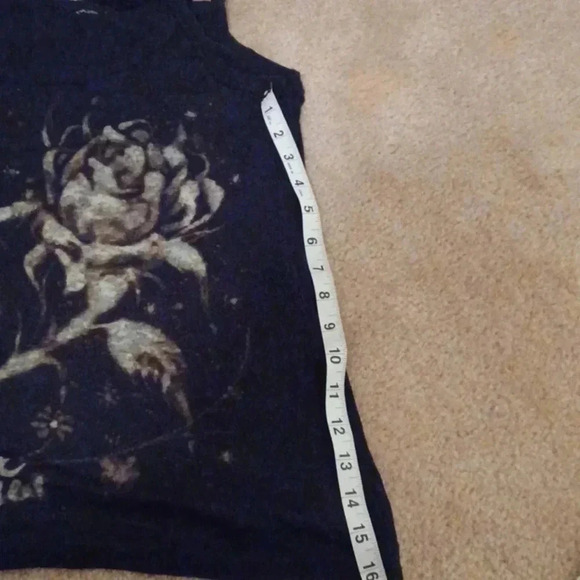 💙🏍ride Forever floral tank top Medium size - Picture 6 of 7